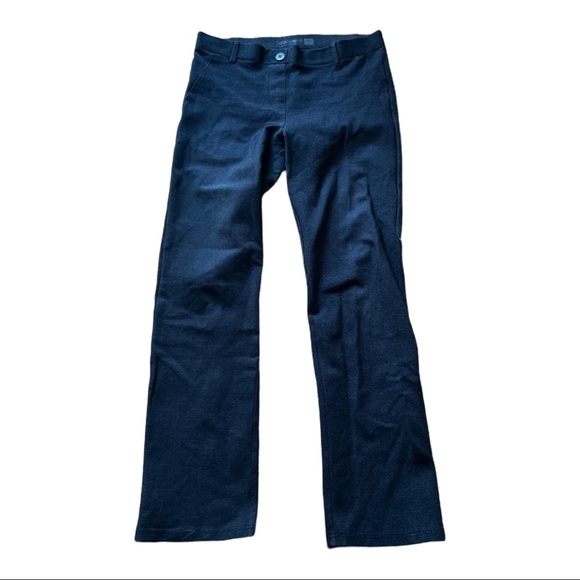 Betabrand Dress Pant Yoga Boot Cut Charcoal Gray Size Med - Picture 2 of 4